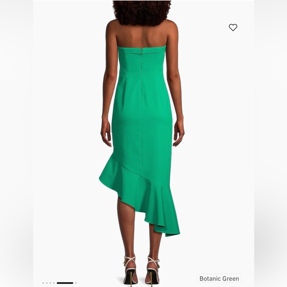 Liv Foster Women’s Twill Asymmetrical Midi-Dress - Picture 3 of 3